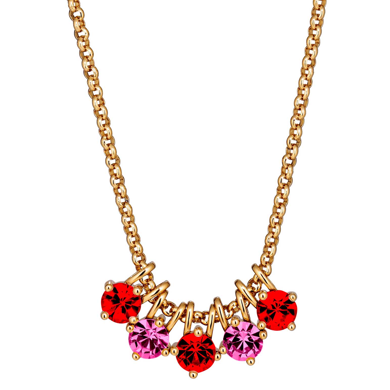 Dyrberg Kern Phila Sg Red Mix Necklace