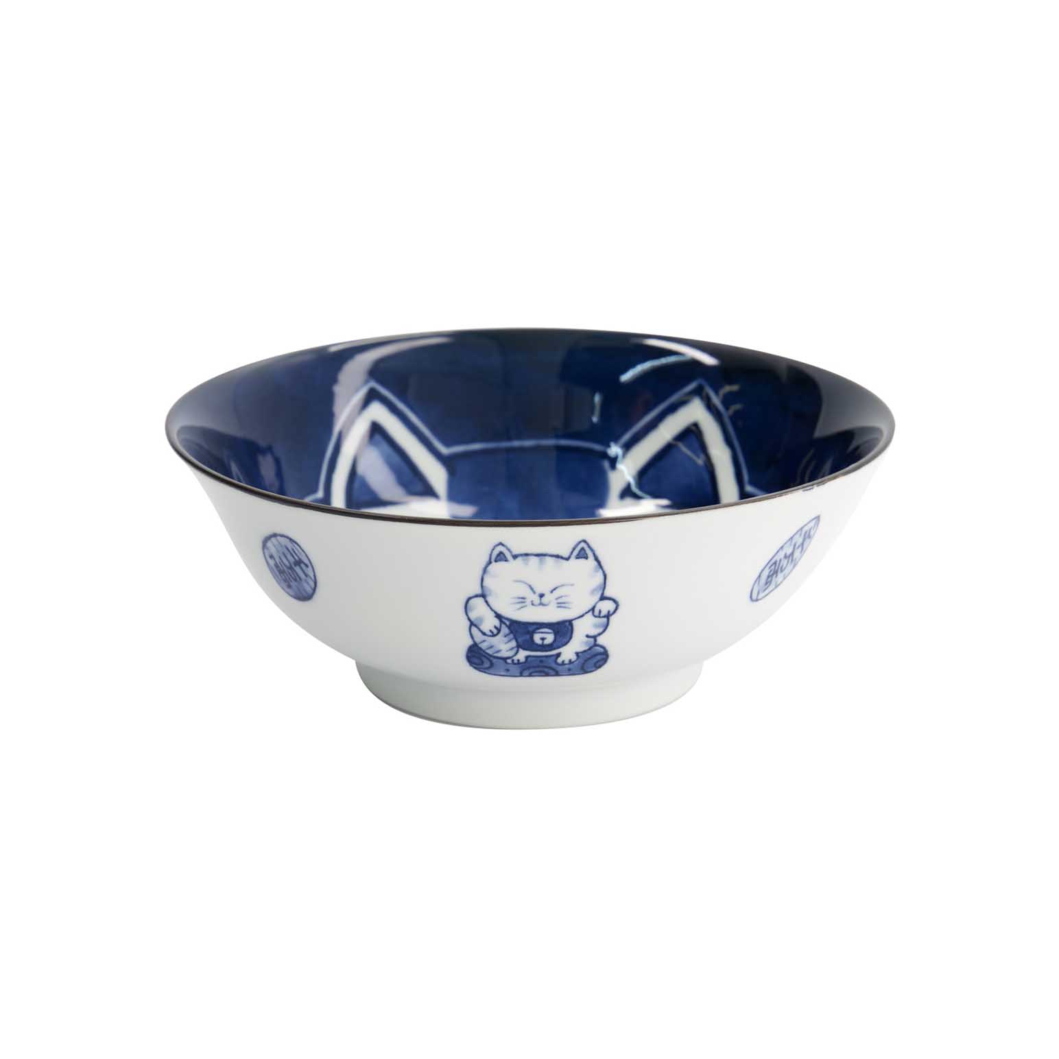 Tokyo Design Studio Kawaii Cat Neko Ramen Bowl 20x7.5cm