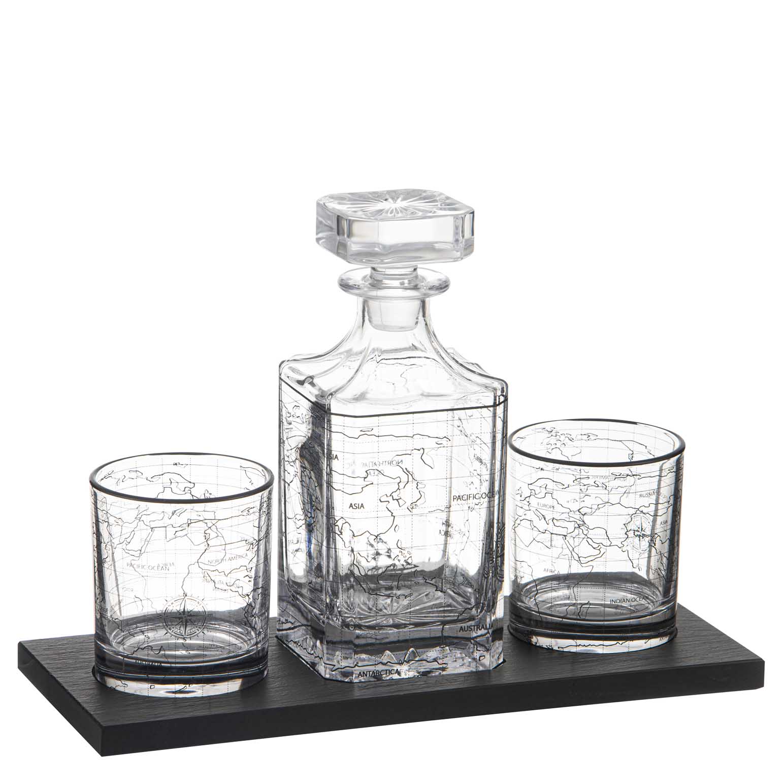Ladelle Atlas 4Pc Whisky Set