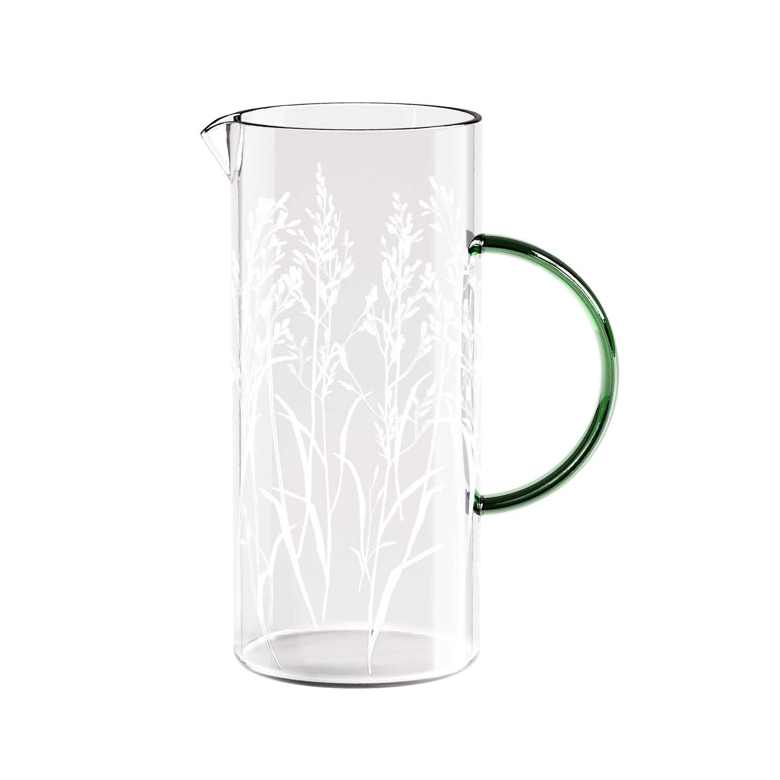 Robert Gordon Native Grass Jug WIth Green Handle - Haven Aust Botanicals