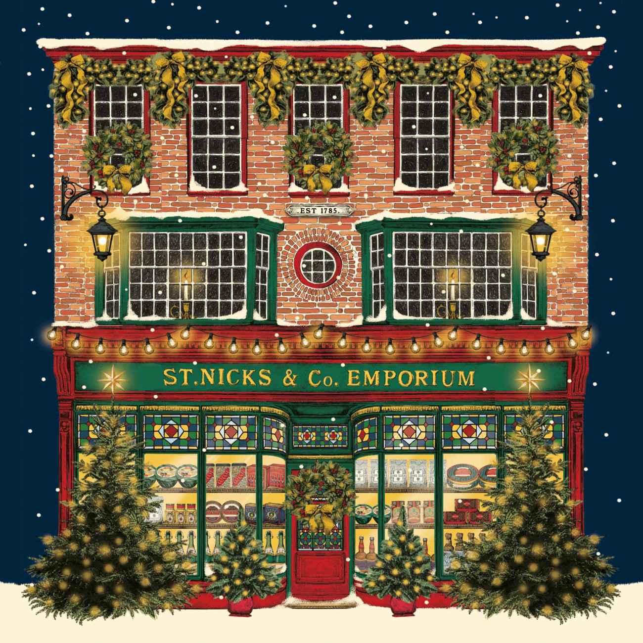 Image Gallery Penny Lane Christmas Card Lux Box of 8