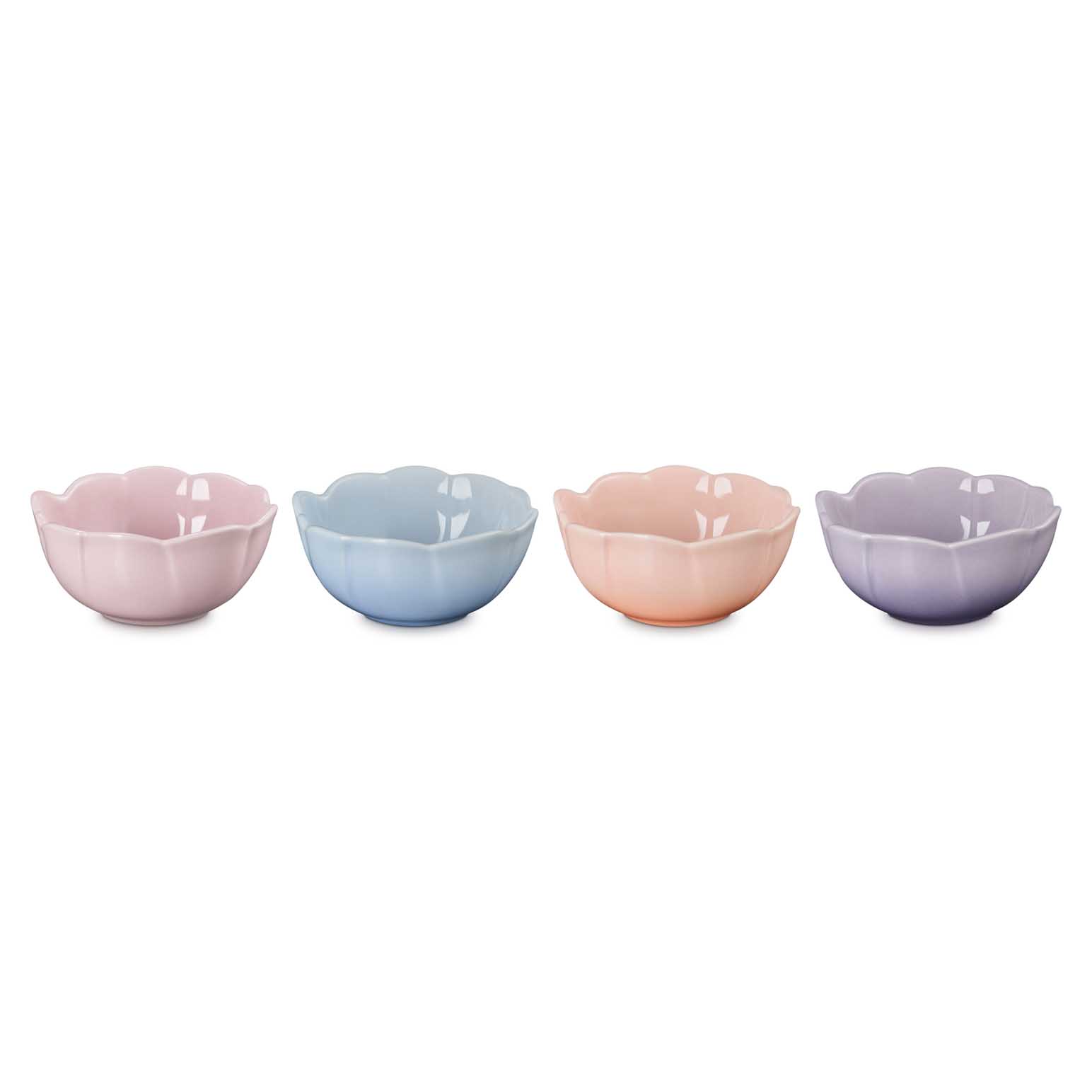 Le Creuset Bowl Anemone Petal Set Of 4