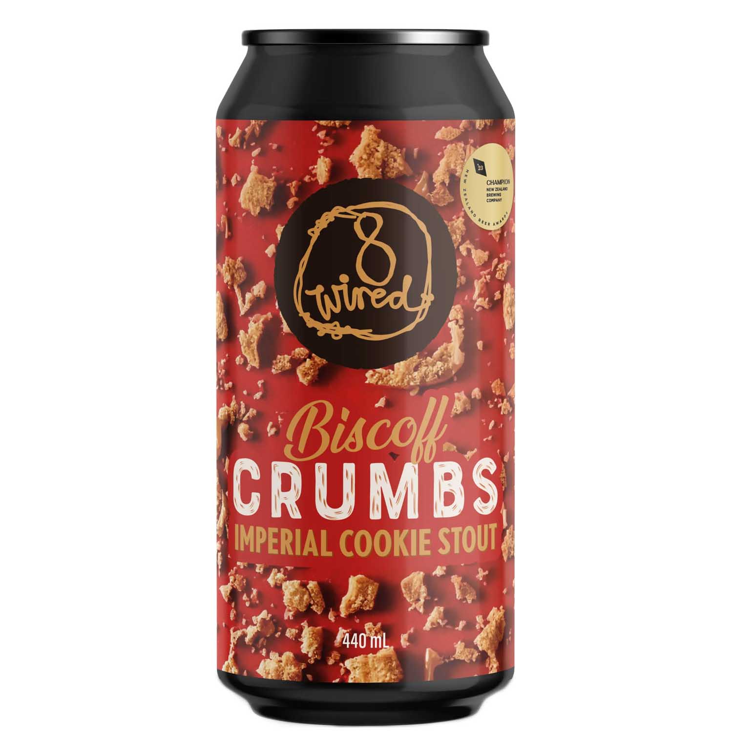 8 Wired Biscoff Crumbs Imperial Cookie Stout 10% 440ml