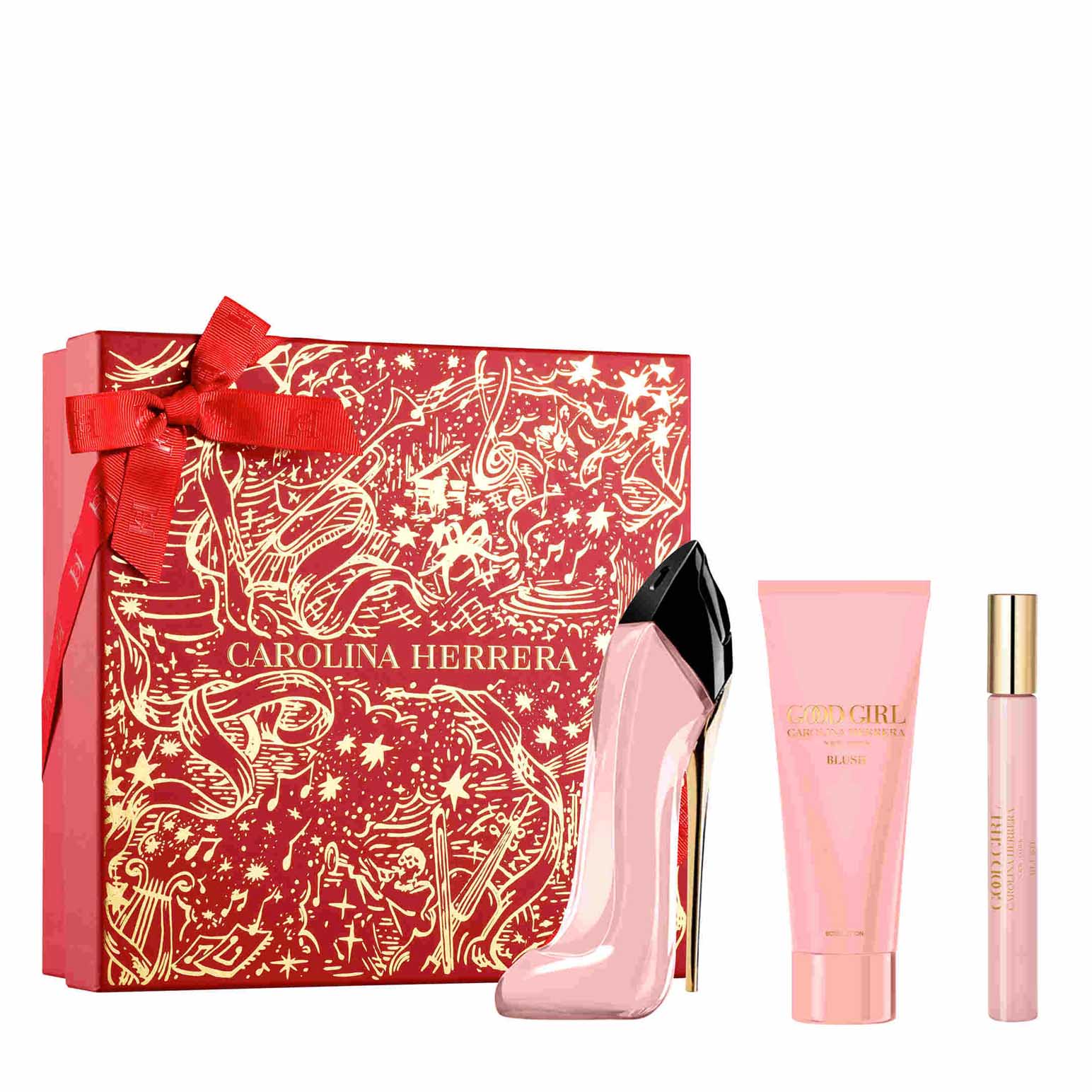 Carolina Herrera Good Girl Blush 80ml EDP 3PC Xmas Gift Set