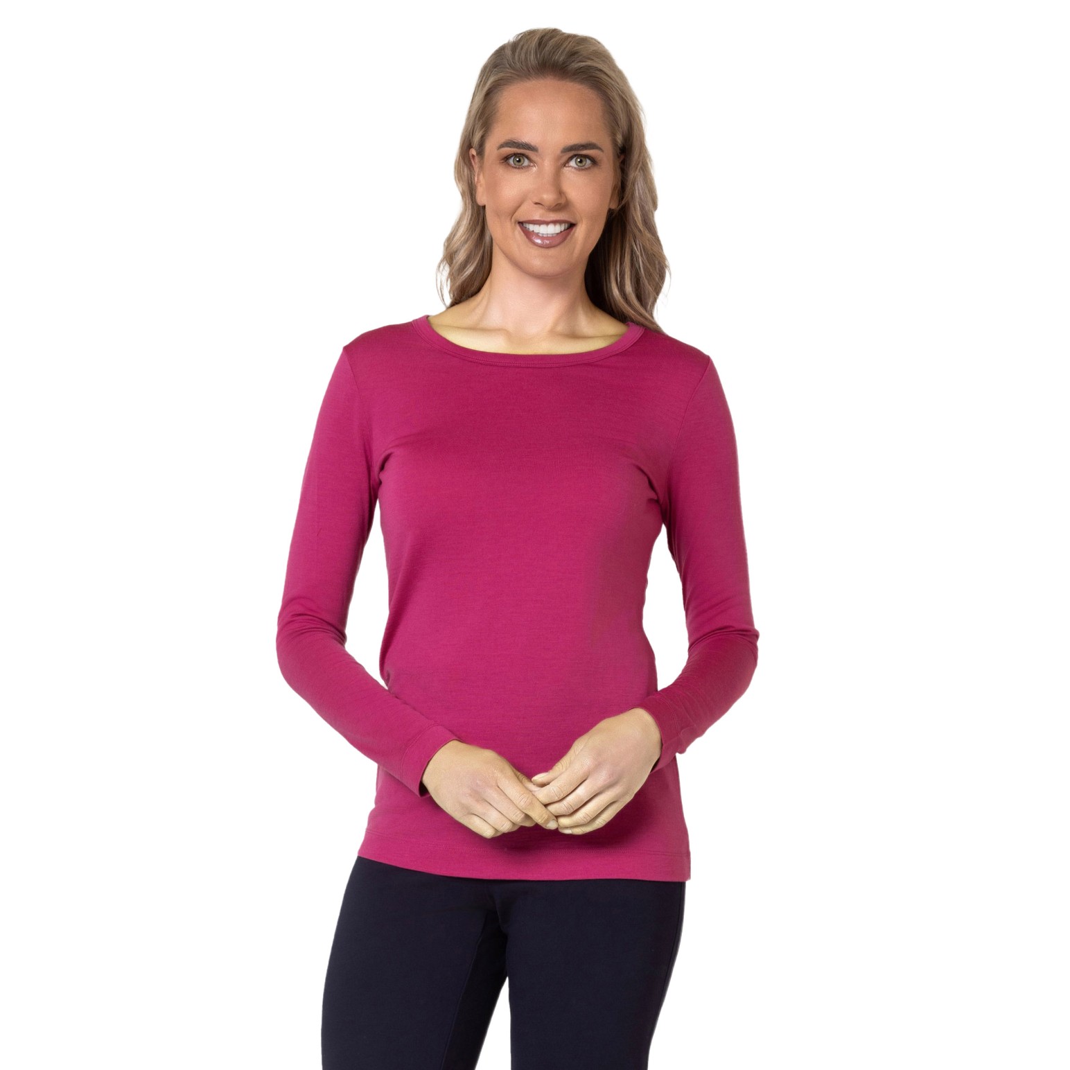 B Merino Crewneck Jersey