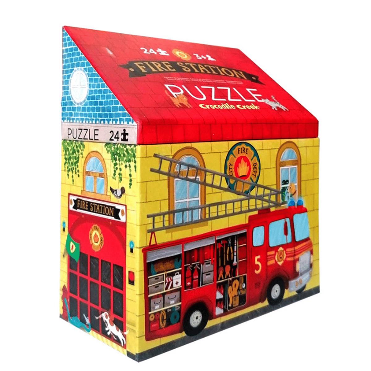 Croc Creek 24-Piece Puzzle - Fire House