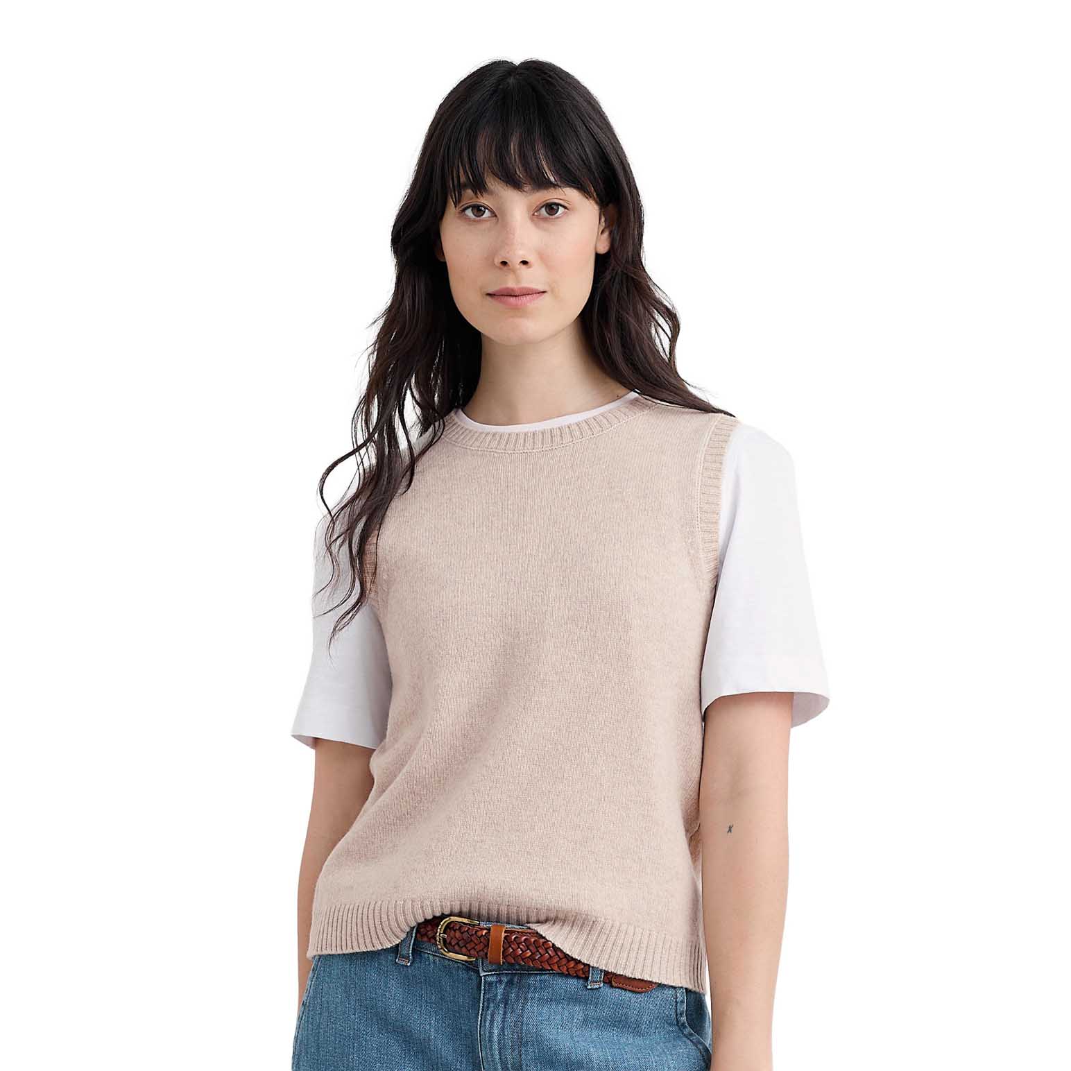 Seasalt Cornwall East View Vest - Parsnip
