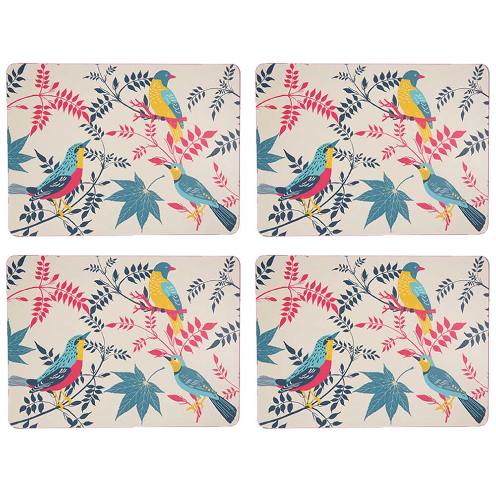 Rhs By Dexam Birds Set Of 4 Placemats