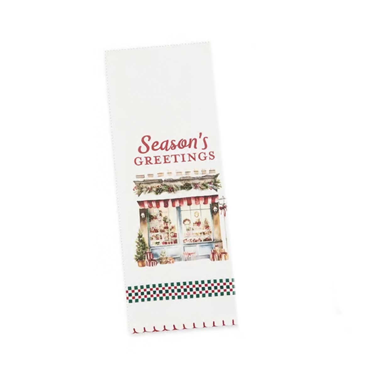 DII Old Fashioned Printed Dish Towel