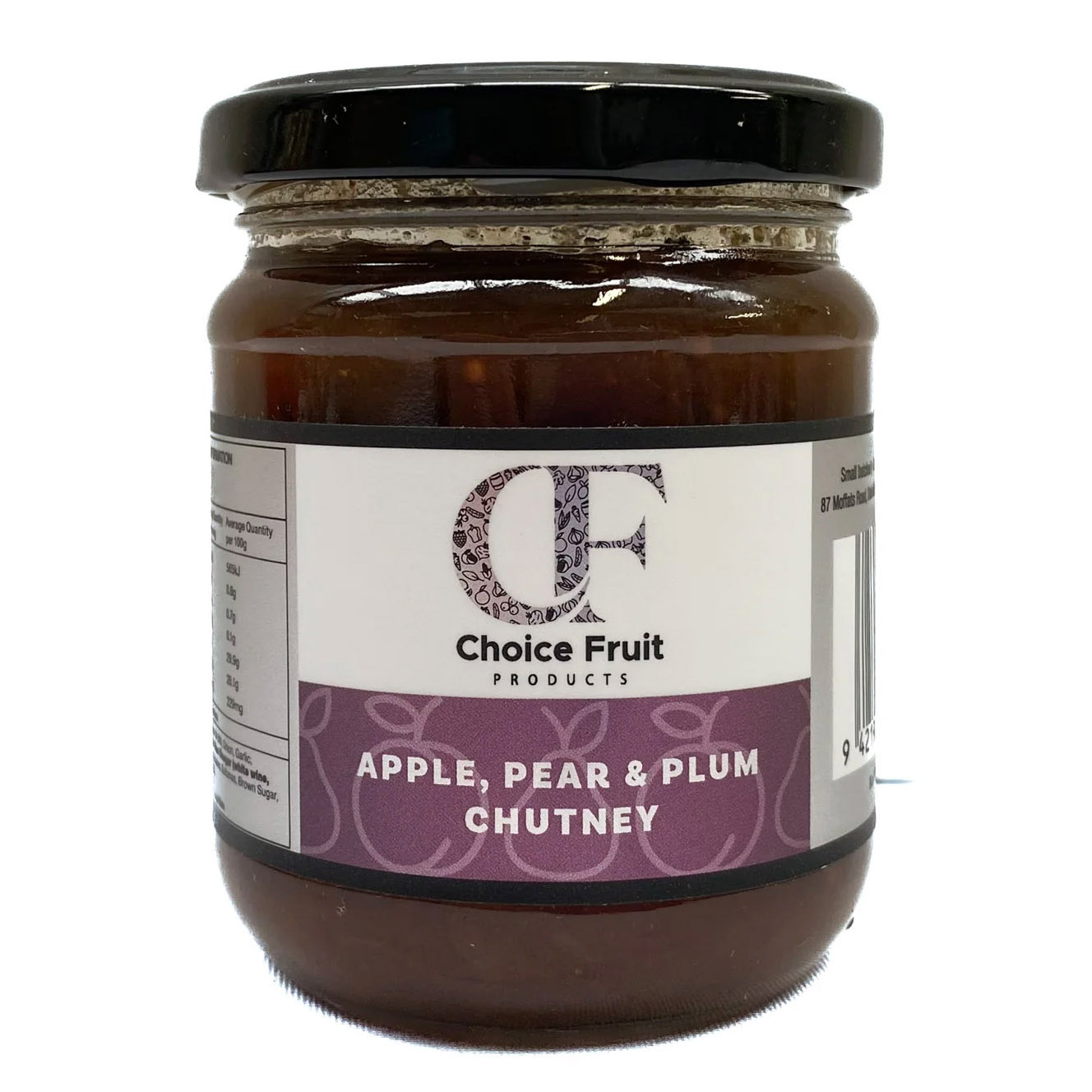 Choice Fruit Products Apple Pear & Plum Chutney 200g