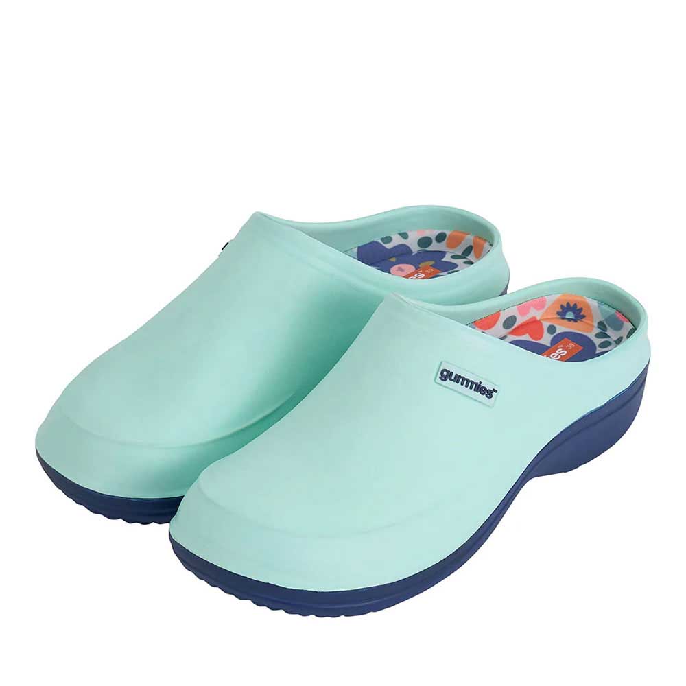 Annabel Trends Gummies Clog Memory Foam - Garden Love Sage