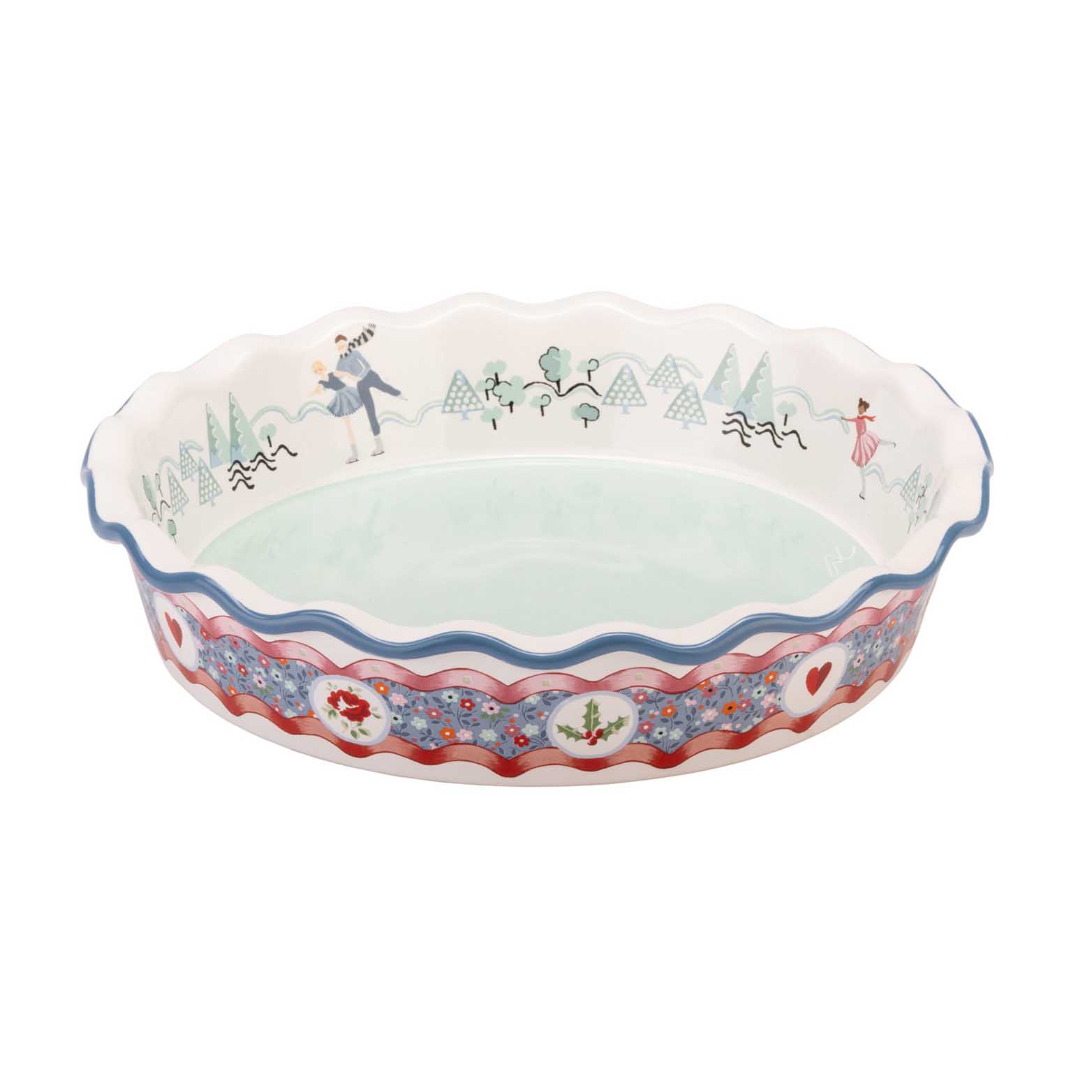 Cath Kidston Xmas Journey Pie Dish