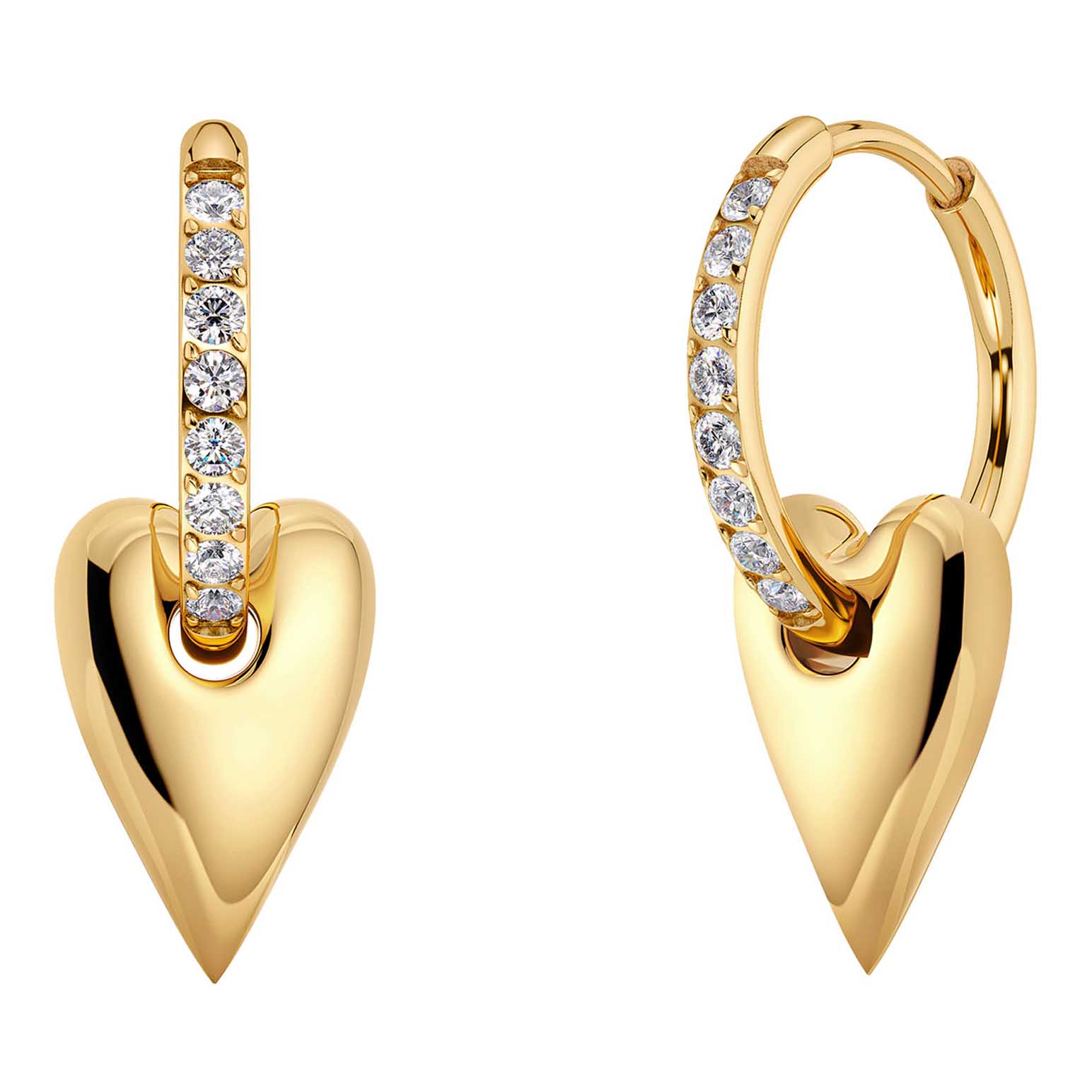 Edblad Amore Sparkle Hoops S