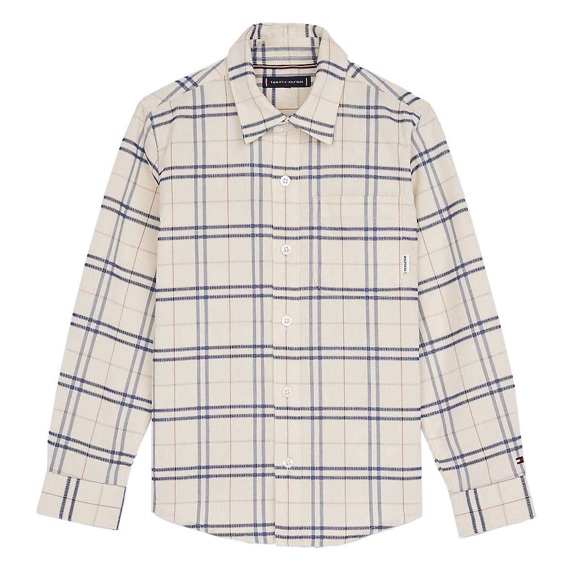 Tommy Hilfiger Mixed Check Regular Fit LS Shirt 8-16Y