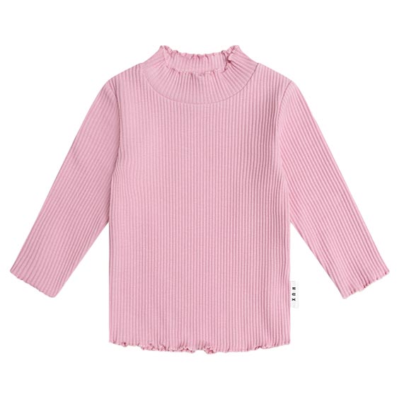 Huxbaby Pink Rib Skivvy 3M-2Y