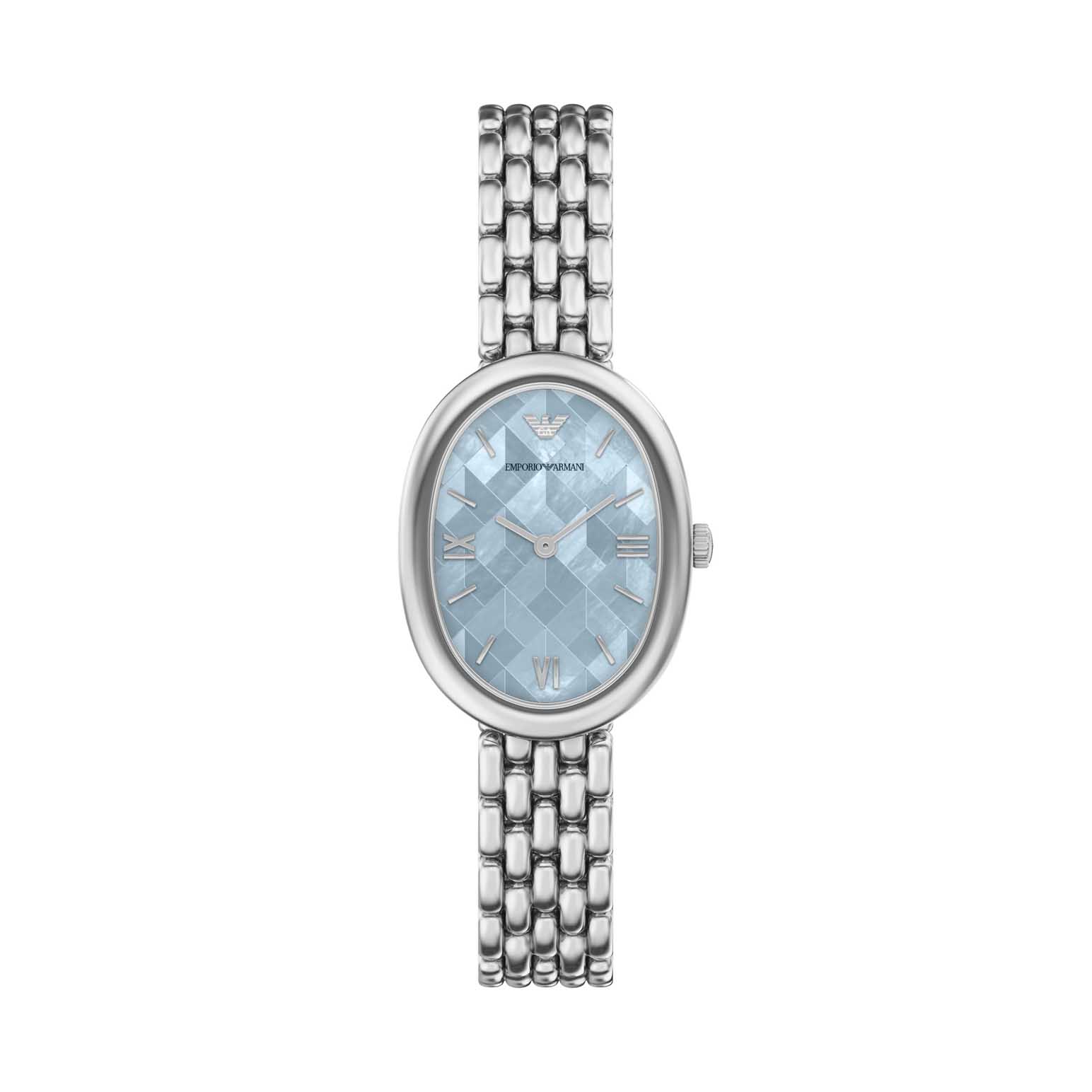 Emporio Armani Sinfonia Two-Hand Stainless Steel Watch