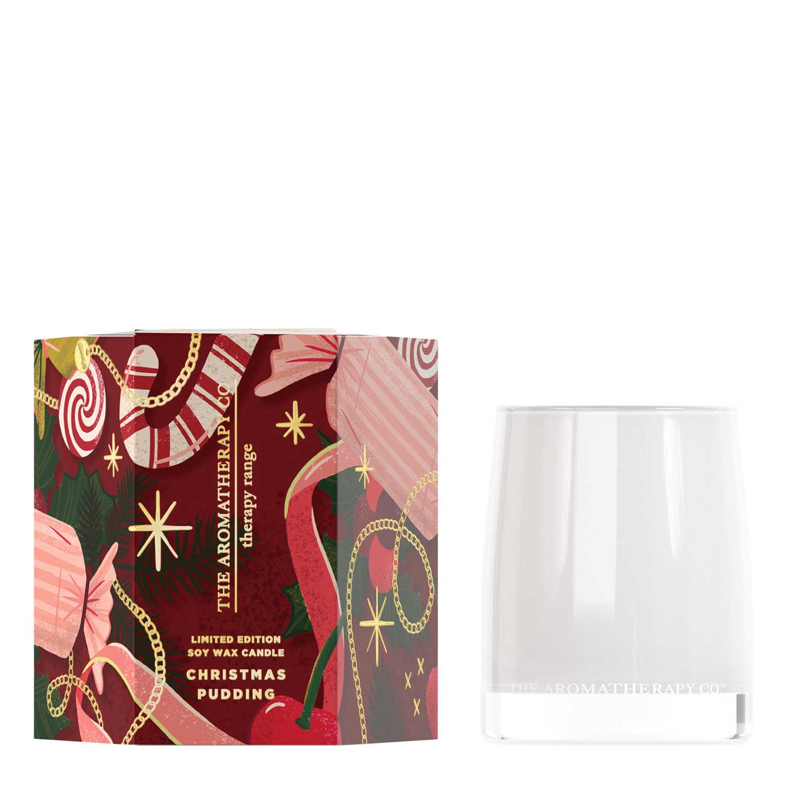 Therapy Christmas Pudding Festive Candle 80g