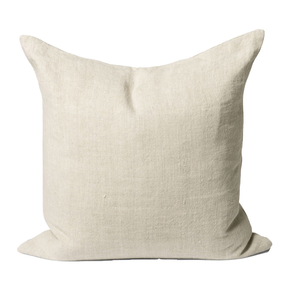Città Heavy Linen Cushion Cover Oat 55x55cm