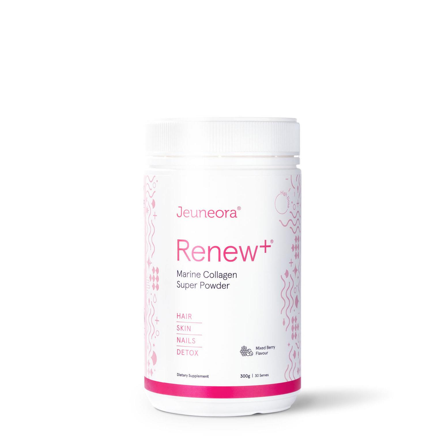 Jeuneora Renew+&reg; Marine Collagen Powder - Mixed Berry