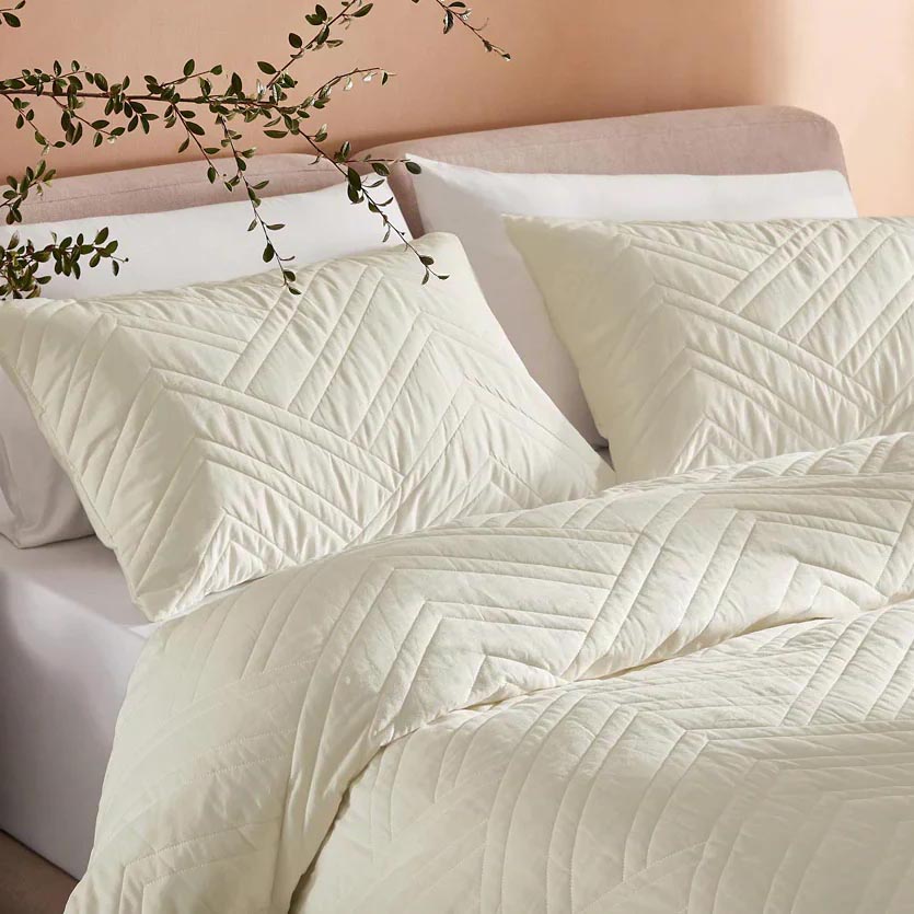 Seneca Hannah 100% Cotton Duvet Cover Set
