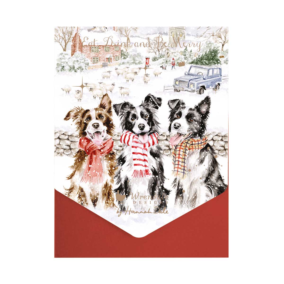 Wrendale Shepherds Watch Christmas Card Box of 8