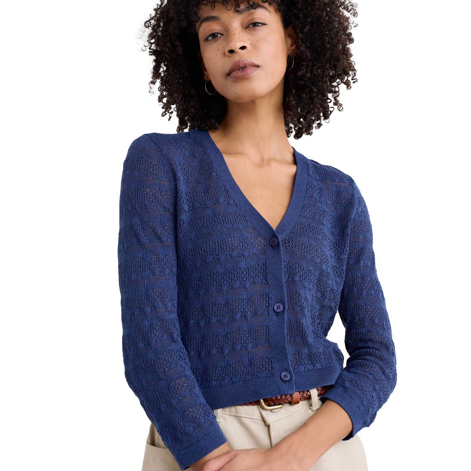 Seasalt Cornwall Sweet Day Cardigan Yacht