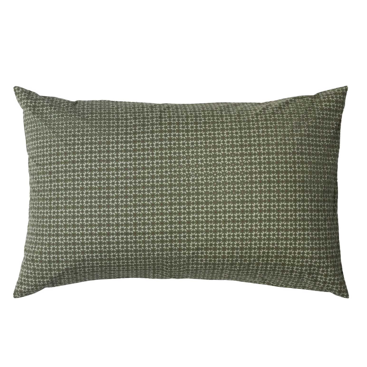 Citt&agrave; Porto Pillowcase Pair Kale/Shadow 76x50cm