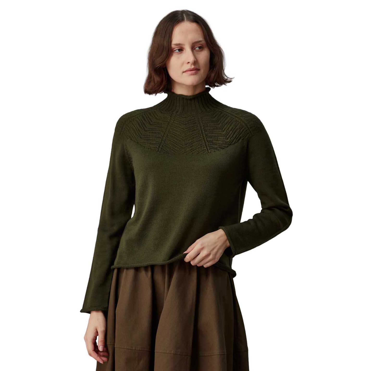 Standard Issue Merino Mock Neck Sweater