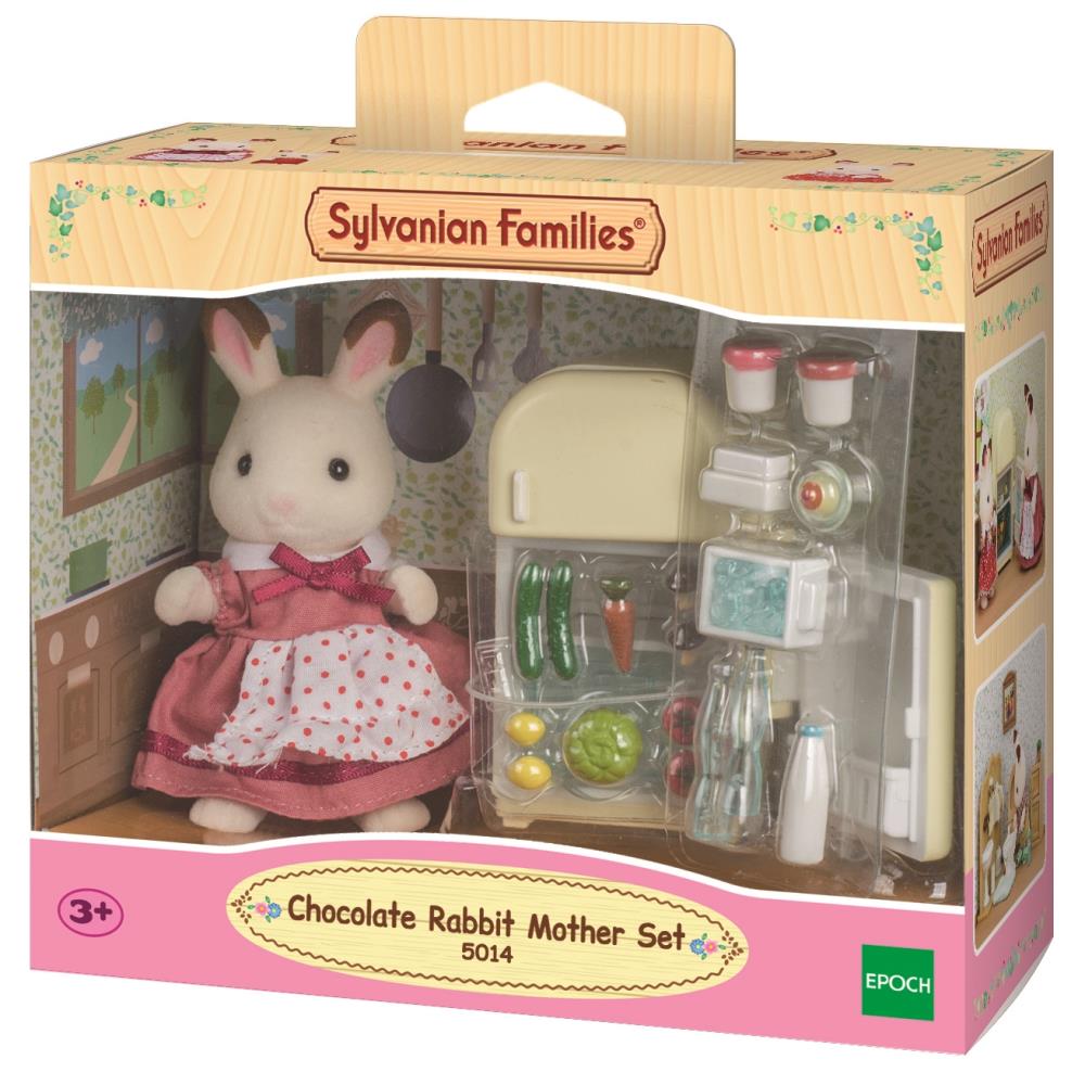 Sylvanian Families Chocolate Rabbit Mother Set