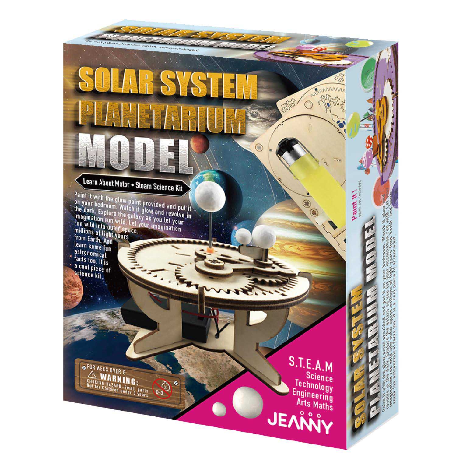 Jeanny Steam Solar System Planetarium Model