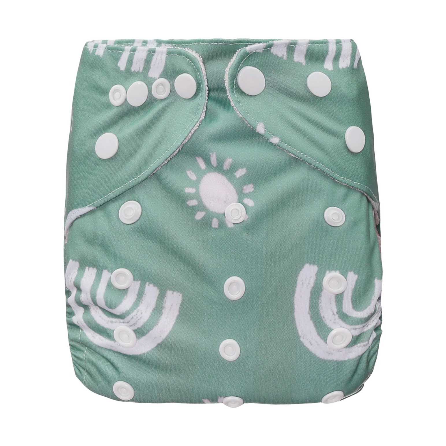 Bear & Moo After The Rain Cloth Nappy