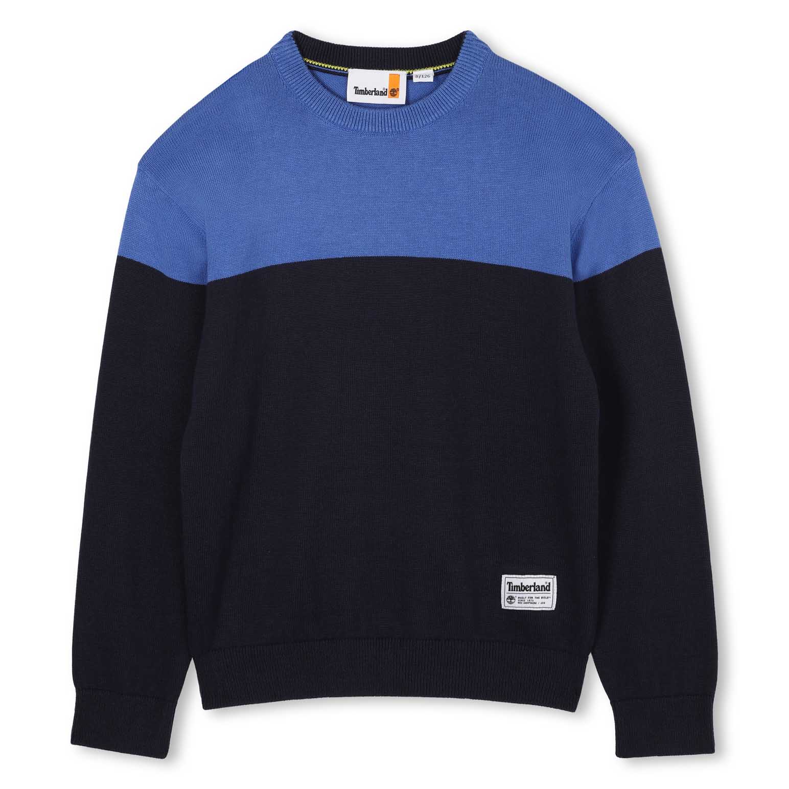 Timberland Two-Tone Sweater 4Y-6Y