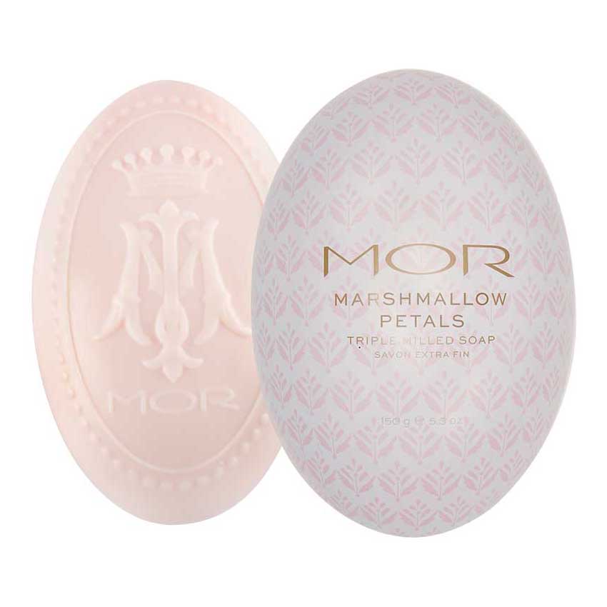 MOR Soap In A Tin Marshmallow Petals 150g