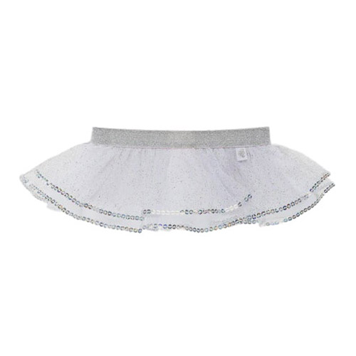 Build A Bear Bottom - Silver Tutu