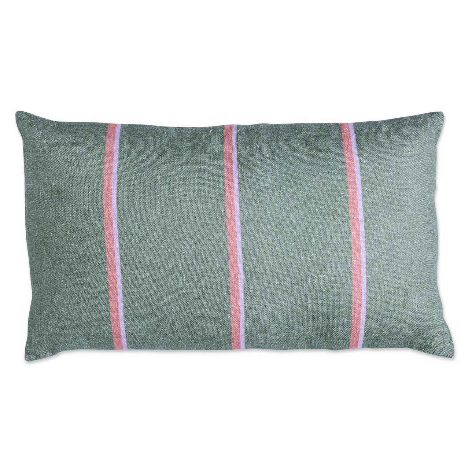 Kip&Co Wakame Crush Stripe Upholstery Rectangle Couch Cushion