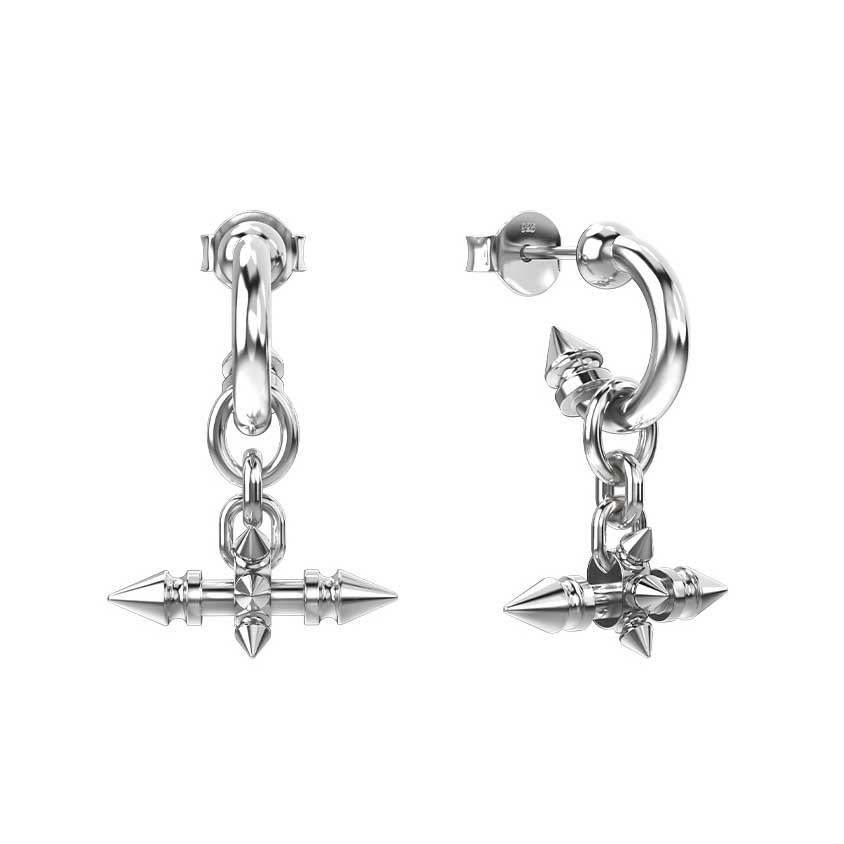 Stolen Girlfriends Club Spiked Fob Earrings