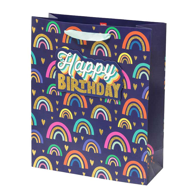 Legami Rainbow Large Gift Bag