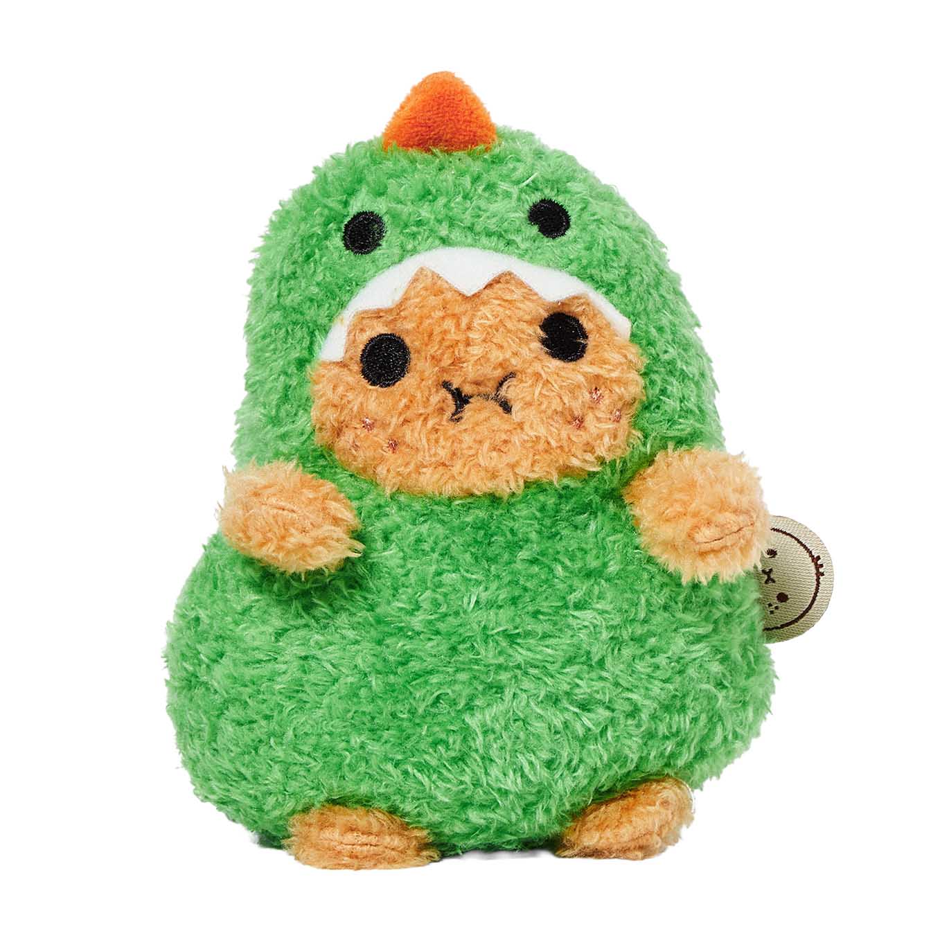 Noodoll Green Dino Ricespud Mini Sitting Plush