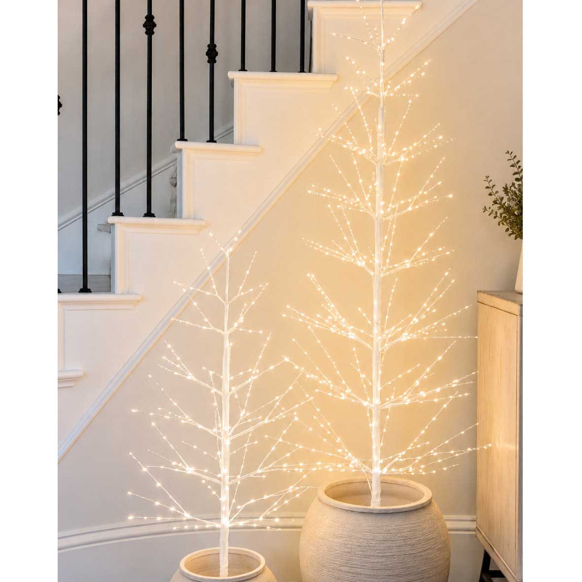 Stellar Haus White Spruce 150cm LED Tree (1000L)