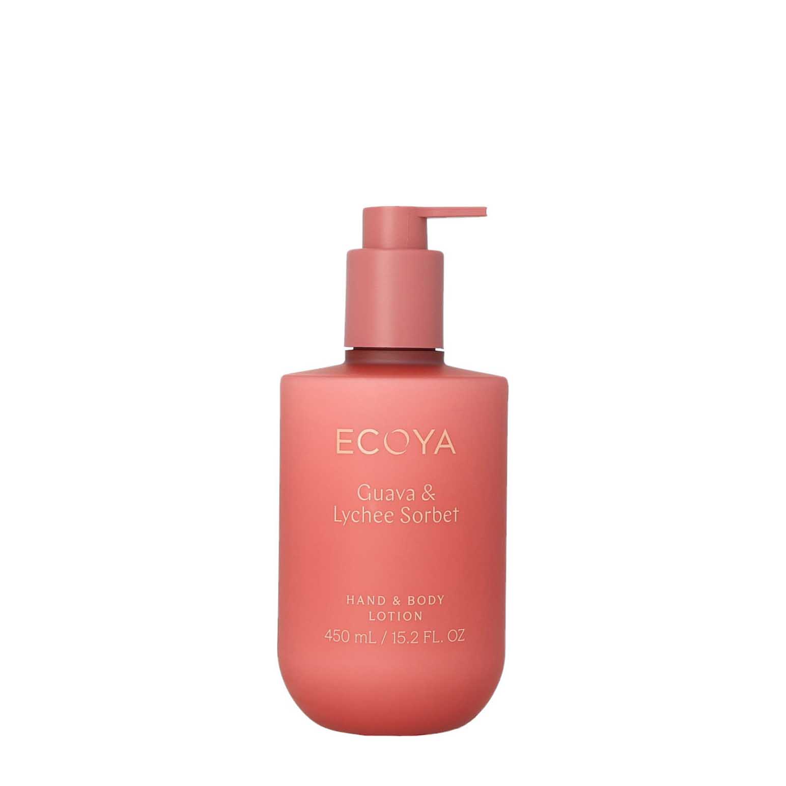 ECOYA Hand & Body Lotion Guava & Lychee Sorbet 450ml