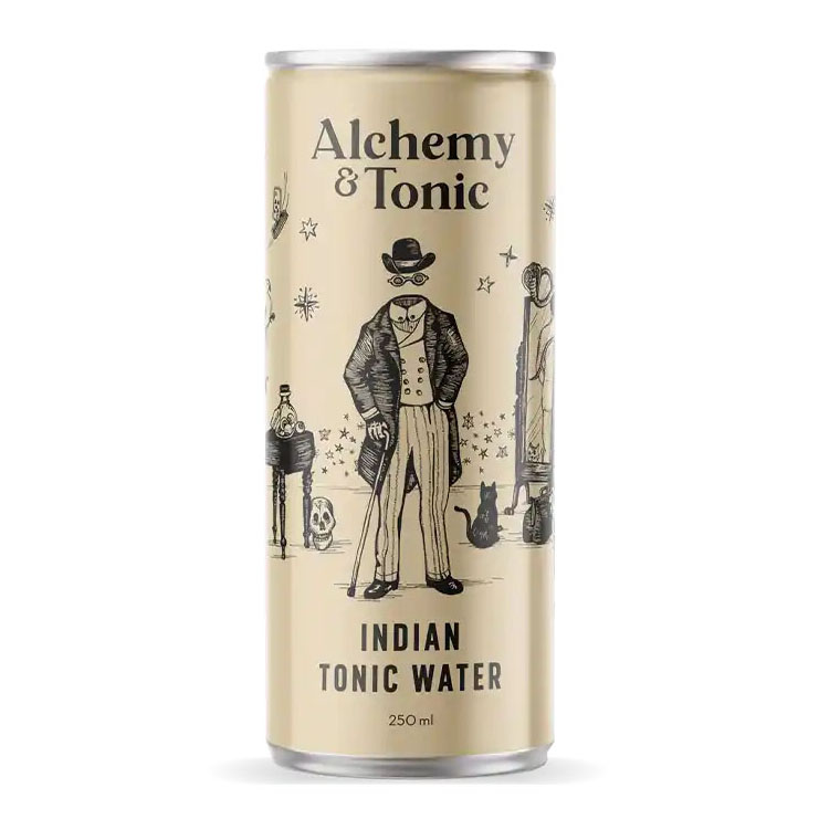 Alchemy & Tonic Indian Tonic Water Can 250ml