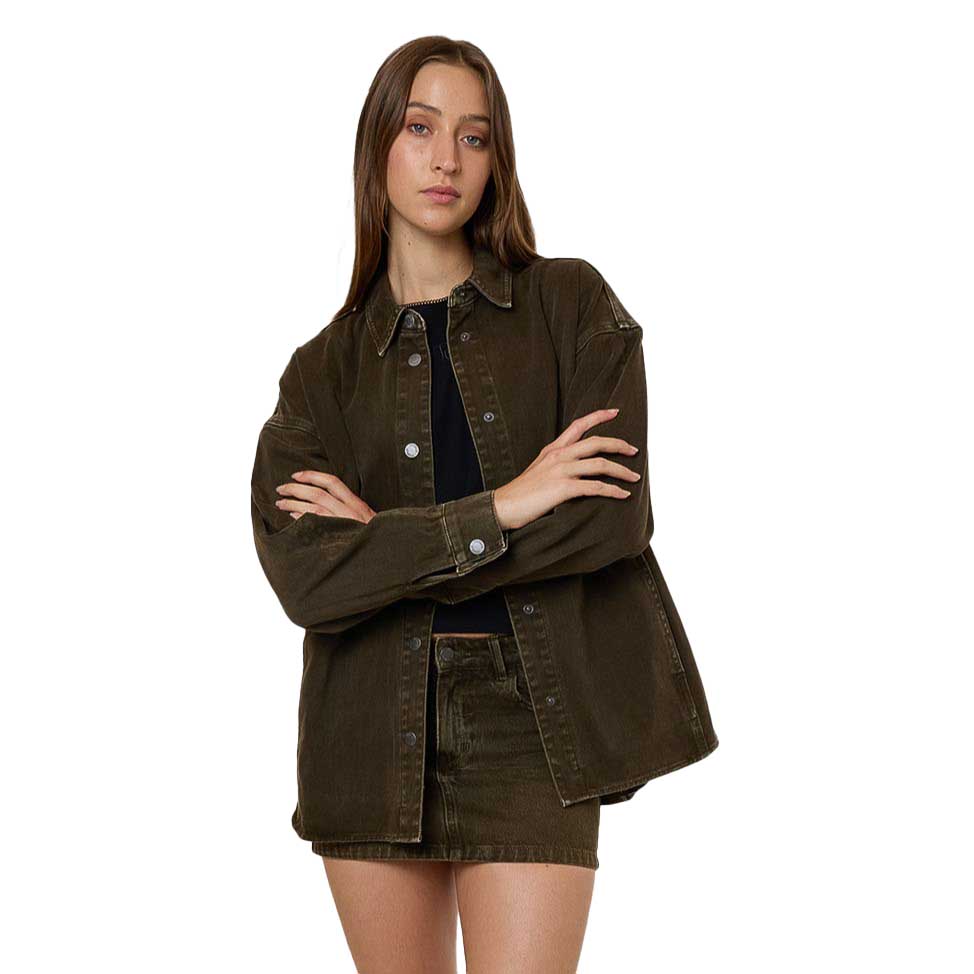 Thrills Spencer Denim Overshirt