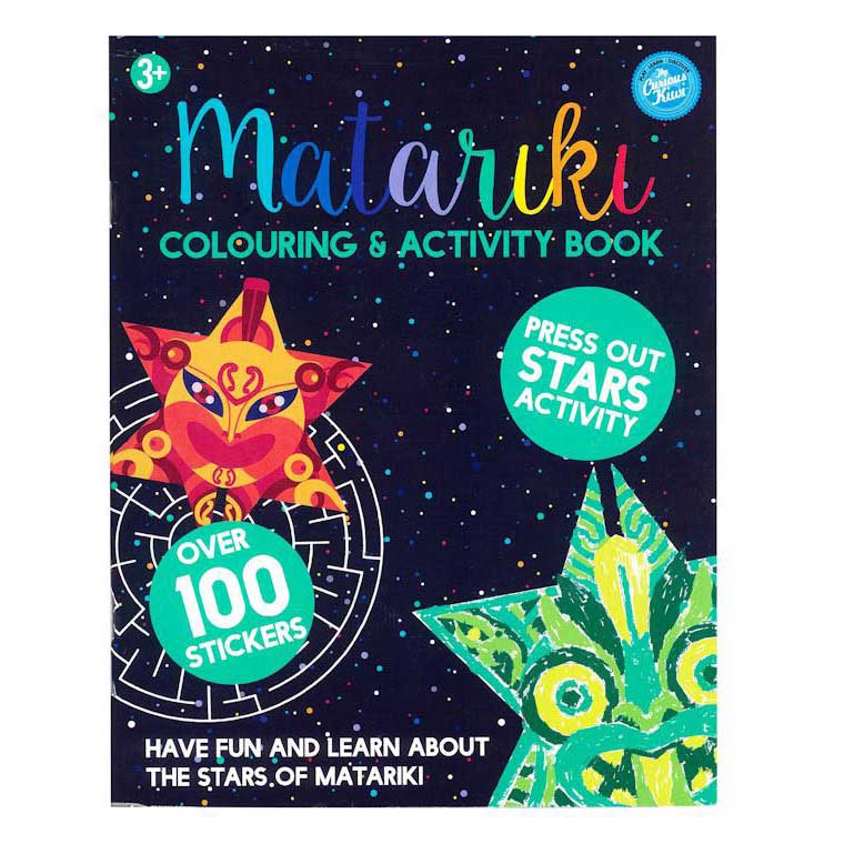 NZ Matariki Colouring & Activity Book A4