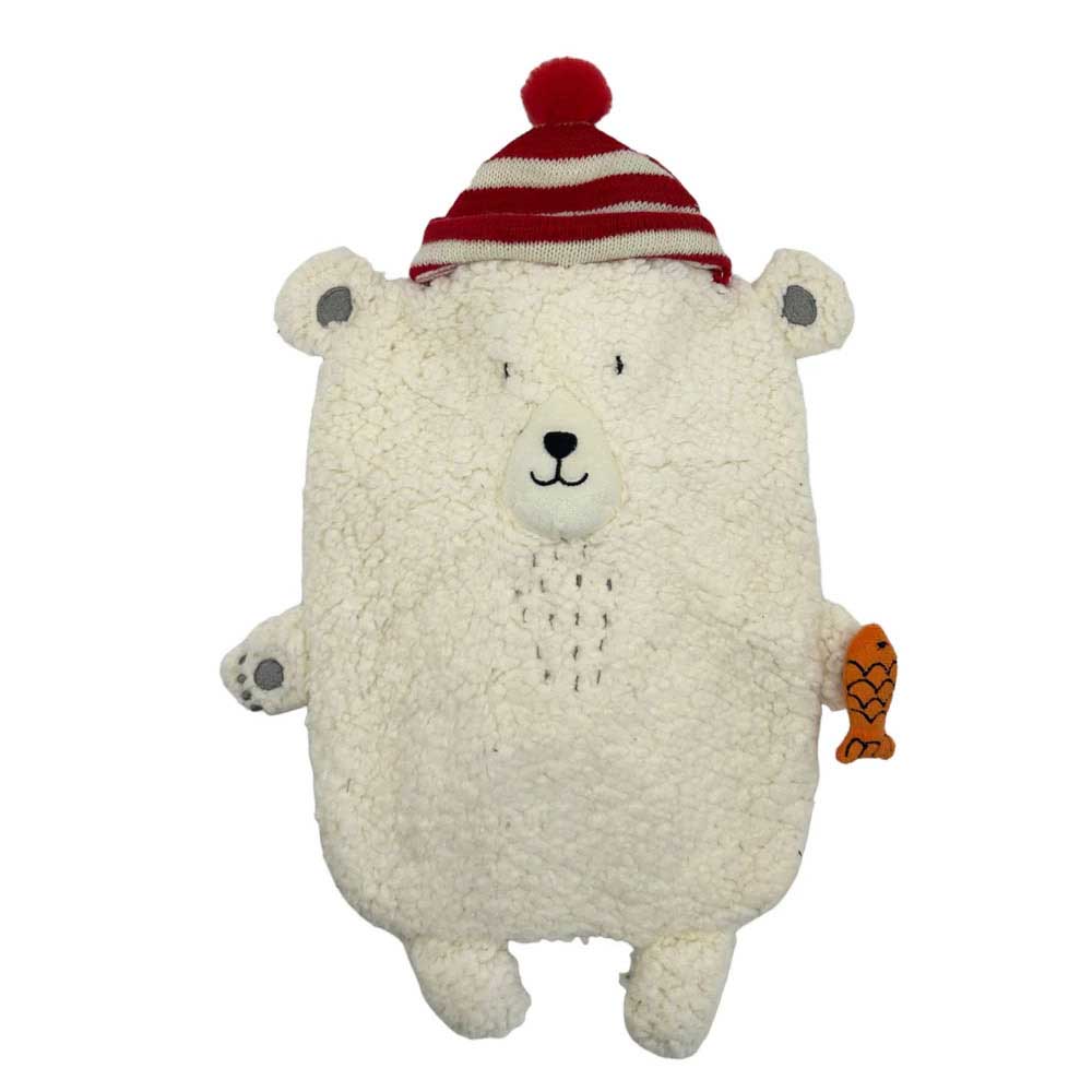 House Of Disaster Polar Bear Hat Hot Water Bottle