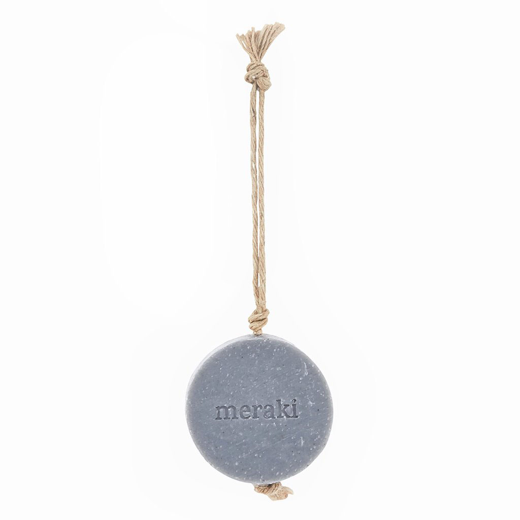 Meraki Charcoal Soap on a Rope