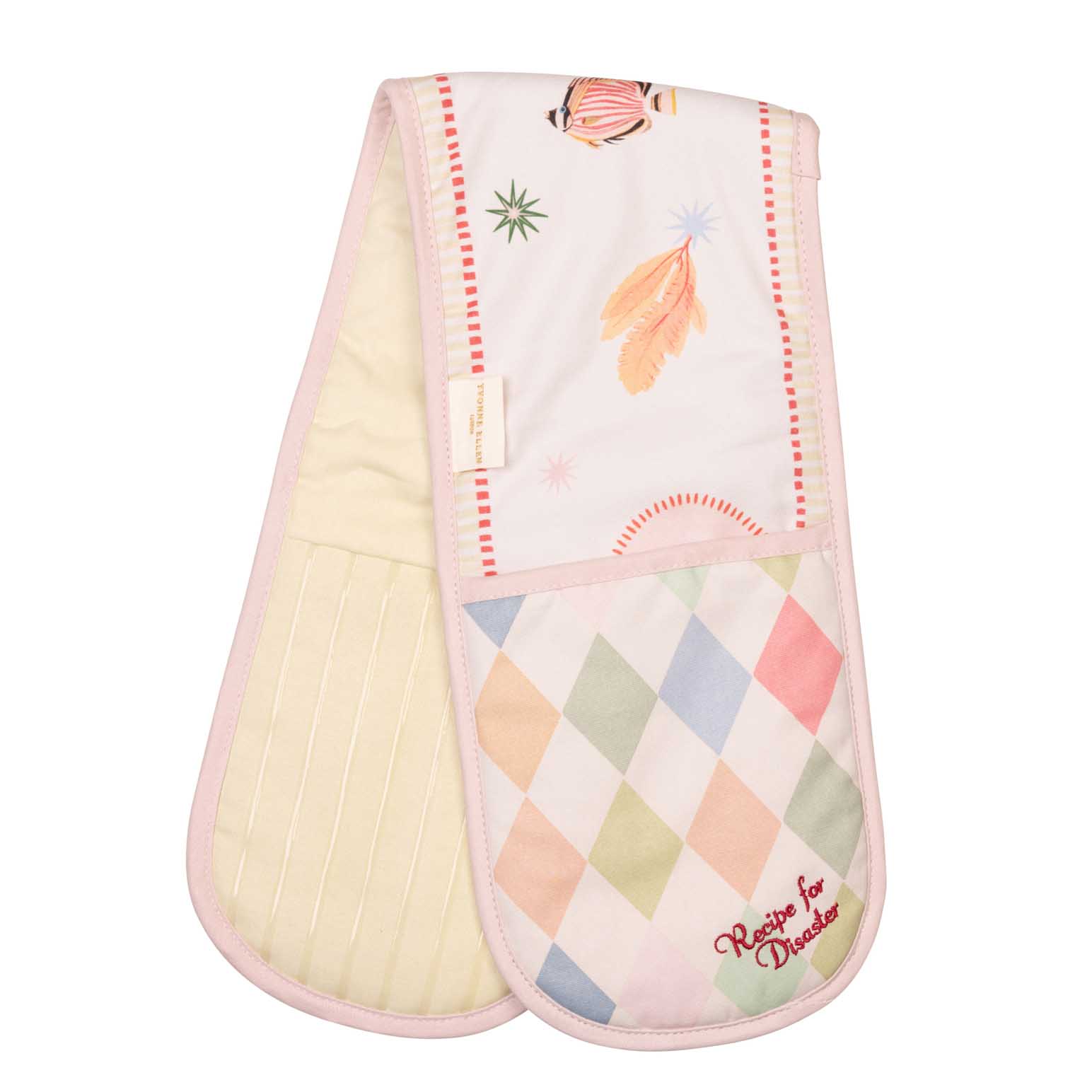 Yvonne Ellen Double Oven Glove Harlequin