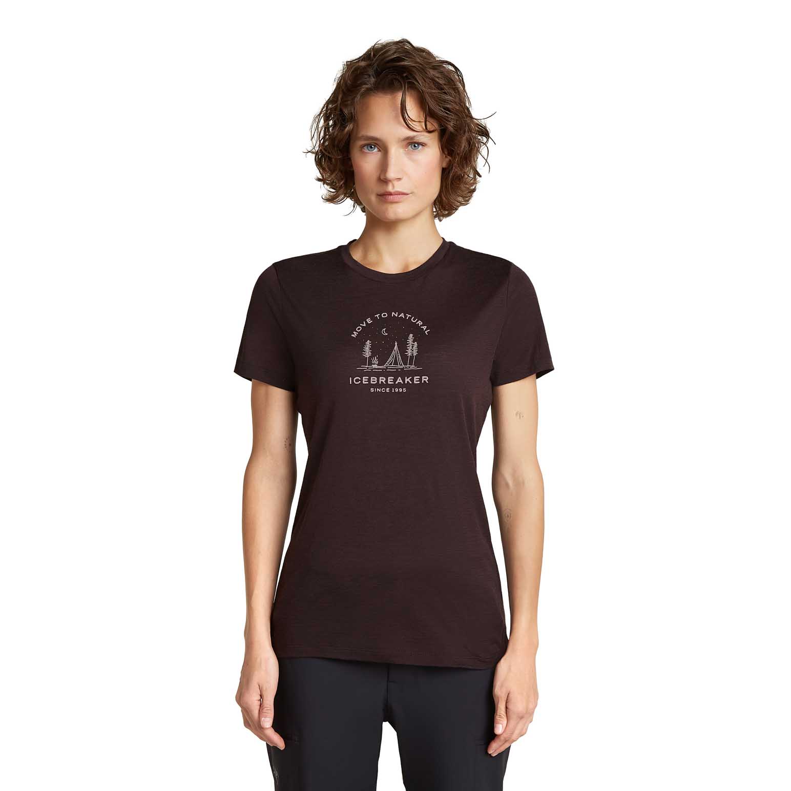 Icebreaker W Merino 150 Tech Lite SS Tee Peaceful Pass
