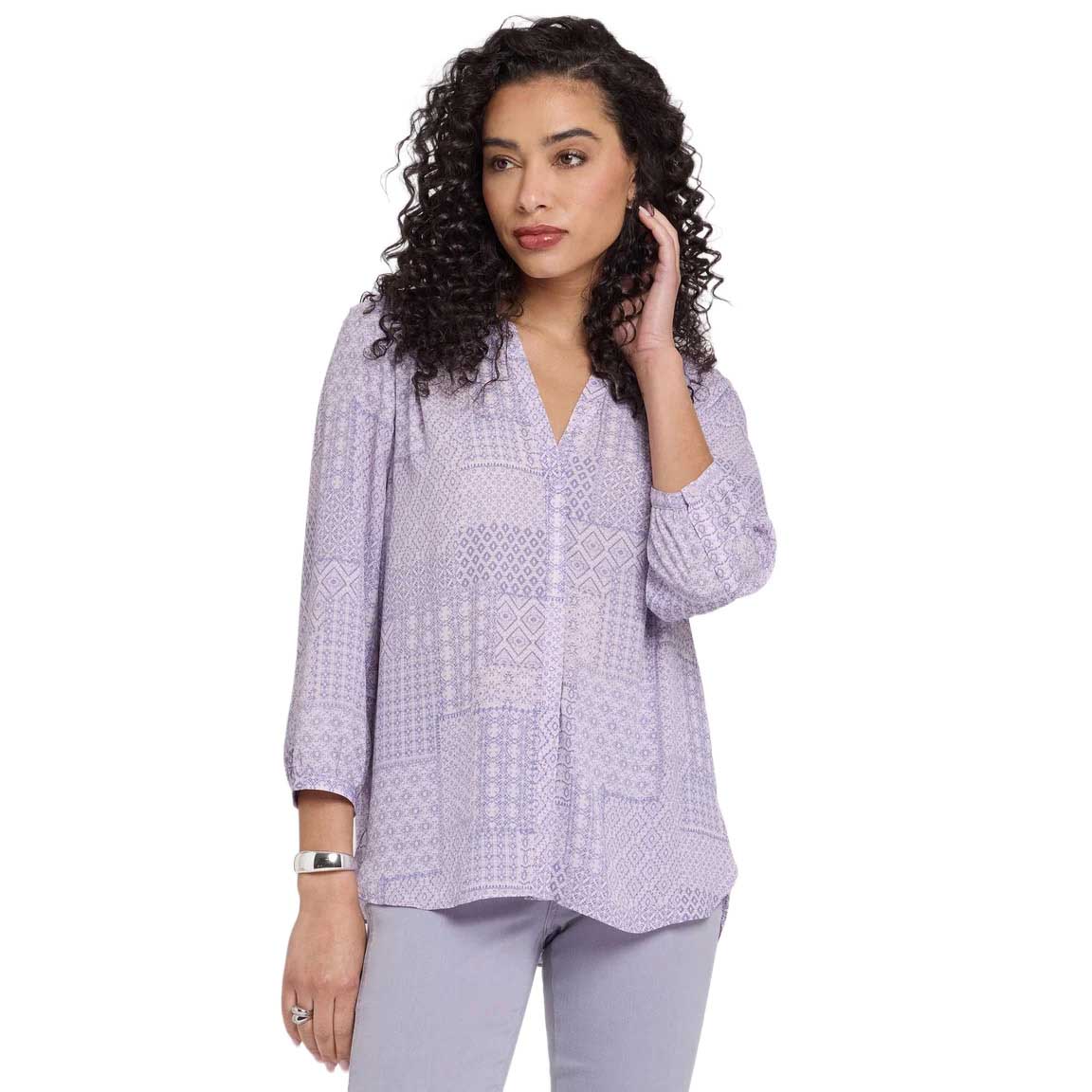 NYDJ Pintuck Blouse
