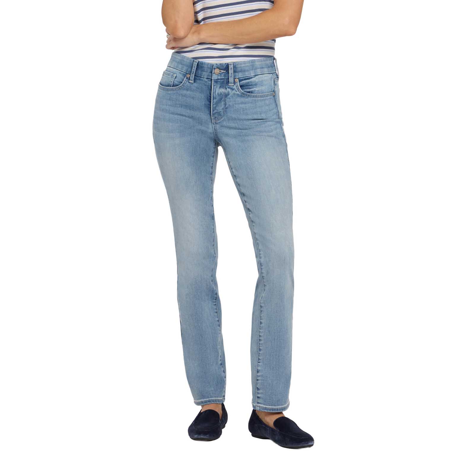 NYDJ Waist Match Marilyn Straight Jeans