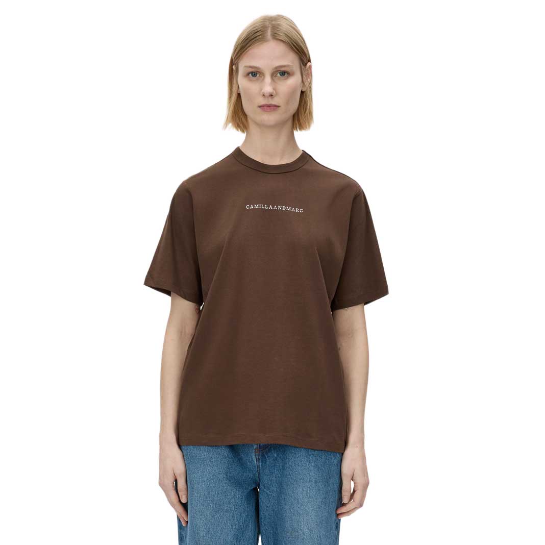 Camilla and Marc Suvero Logo Tee